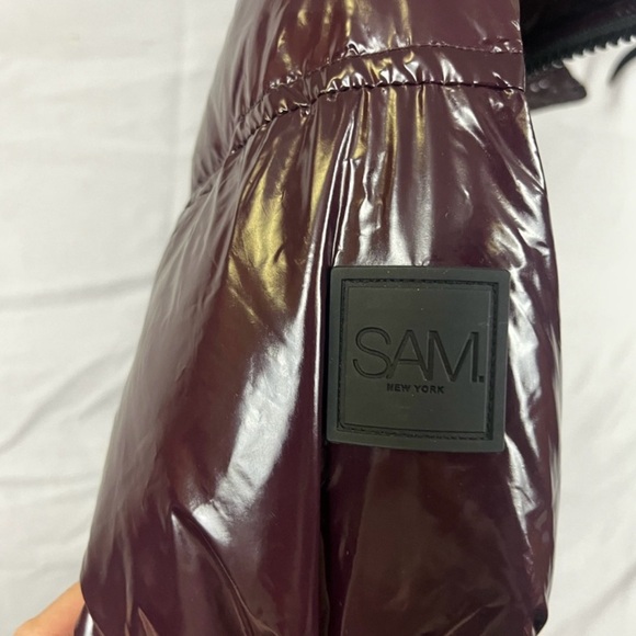 SAM Women's Freestyle Bomber Jacket Merlot - Picture 5 of 6